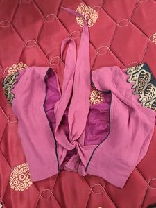 Pink Embroidered Blouse