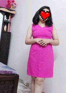 Pink Sleeveless Dress
