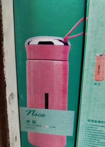 Glass Water Bottle With Vaccum Flask And Loop