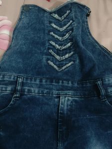 Denim Dungree For Women...Waist Size 32 and Length
