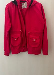 pink hoodie almost new