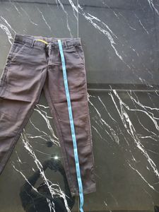 Brown Colour Ankled Pent At Low Price