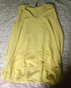Yellow Layered Top