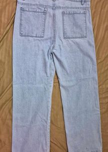 Light Wash Wide leg Jeans