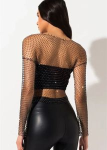 Mesh Long Sleeve Top