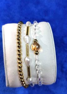 Beaded Bracelet stack