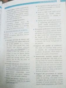 Applied Sociology Textbook For 1 Sem B.Sc Nursing