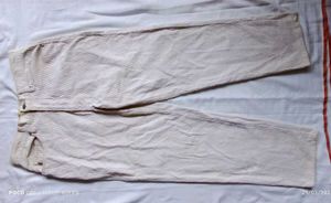 Off White Casual Fit Corduroy