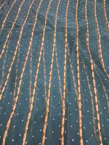 Elegant Green Embellished Saree