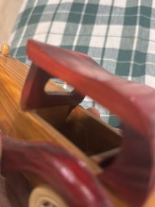 Vintage Wooden Toy Car