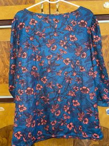 Uptownie Floral Print Top XXL