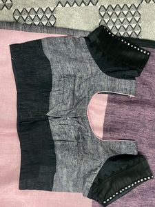 Striped Pleated Sarree