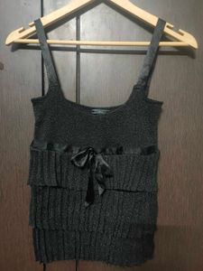 Mango Black/Glittery Top