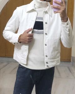 Vintage Off-White Denim Jacket