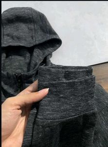 Uniqlo brand orignal Black Full-Zip Hoo