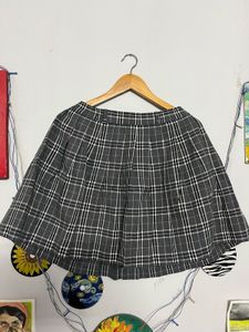 Plaid Mini Skirt