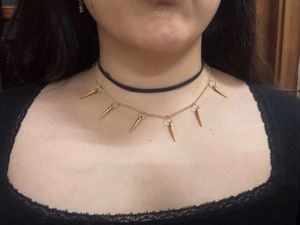 Layered Spike Necklace