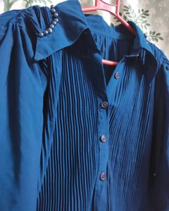 Nevy Blue Party Wear Top