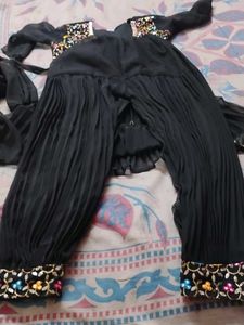 Black Embroidered Salwar Kameez
