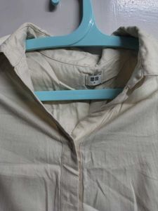 Uniqlo Beige Shirt