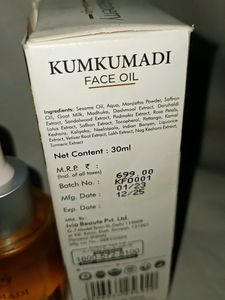 Astaberry Kumumadi Face Oil