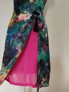 Cheongsam Printed Dress