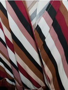 Striped Bell Sleeve Top