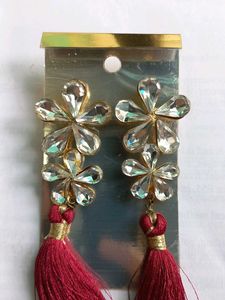 Tassel Flower Earrings