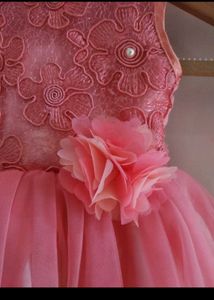 Cute Pink Tulle Dress