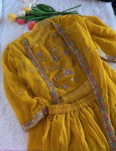 Sequin Embroidered Ethnic Set