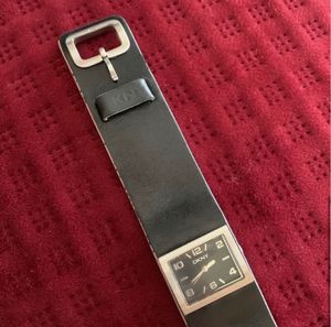 Vintage DKNY Leather Strap Watch