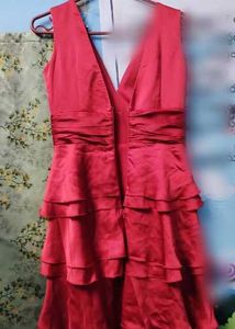 ♥️ RED Flared dress