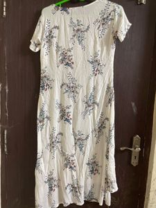 White High rise Kurti