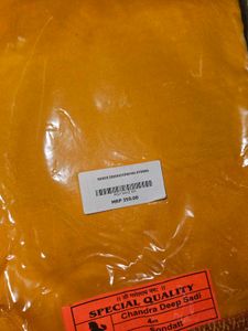 Men&#39;s Yellow Dhoti For Pooja