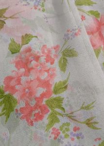 Floral Print Saree without blouse