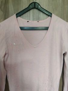 Embellished Knit Sweater