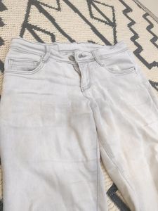 Skinny Fit Jeans For Women&#39;s Comfortable (Grey)