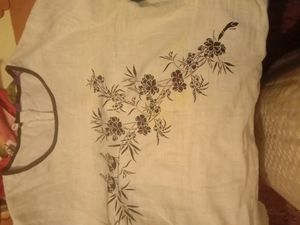 great nice look comfy off white tunic
