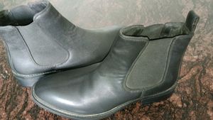 Black Leather Boots