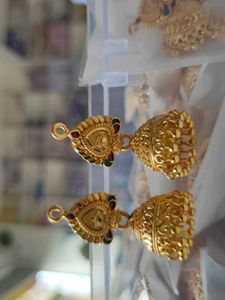 3 Set Of Golden Jhumke
