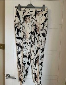 ZARA Floral Print Trousers