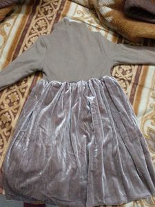 Girl Velvet Frock