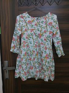 Floral Print Kurti