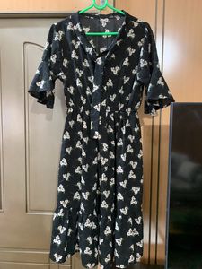 Cute Korean Floral Dress
