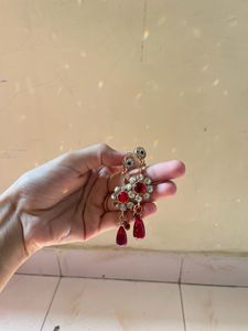 Ruby Colour Jewellery Set
