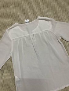 White Embroidered Top