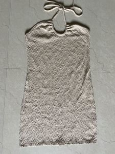Mini Nude Bodycon Dress