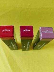 3 Mac Lipsticks