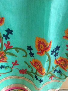 Floral Embroidered Kurta