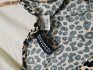 Leopard Print Mini Dress